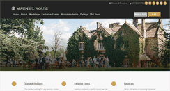 Desktop Screenshot of maunselhouse.co.uk